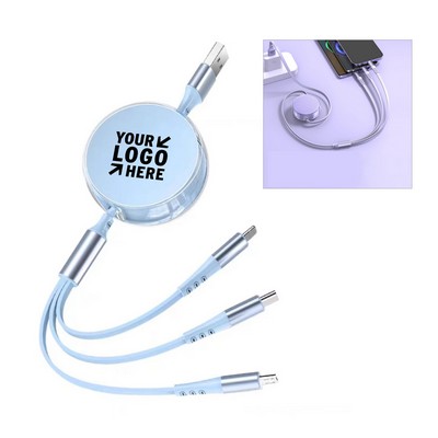 3-in-1 Telescopic Charging Cable