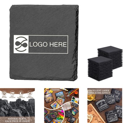 Slate Drink Coasters