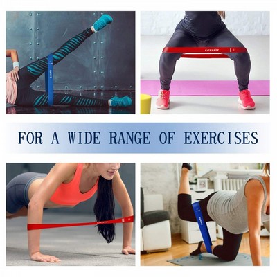 Stretchable Exercise Resistance Band Set â€" Latex or TPE Options